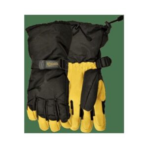 Watson 9502-XL 9502 General Purpose Glove, Cold Weather, Hooded Finger Style, XL, Leather/Nylon, Yellow, 3M™ Thinsulate™ Lining