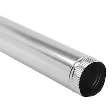 Metal-Pac P560L Round Duct, Snaplock, 5 in x 60 in, 0.010 Gauge