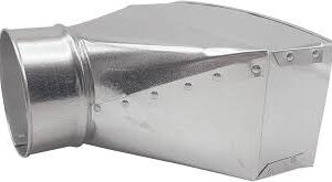 Metal-Pac 6106SB Metal Duct Boot, 6 in x 10 in