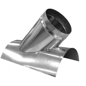 Metal-Pac SAA445 Saddle Adapter, 4 in, 45 deg, Aluminum