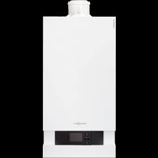 Viessmann Manufacturing® B2HAA59 Condensing Gas Boiler, Liquid Propane/Natural Gas, 530,000 BTU Input, Stainless Steel/PVC Housing, Vitodens 200-W