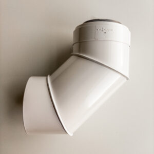 Viessmann Manufacturing® 7664145 90 deg Flue Elbow, 110/160