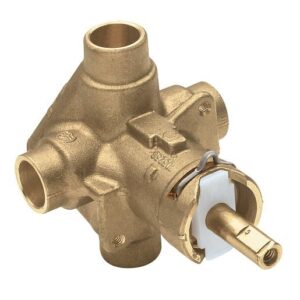 Moen® 62320 M-Pact Rough-In Valve, 1/2 in Inlet 1/2 in Outlet, Brass Body