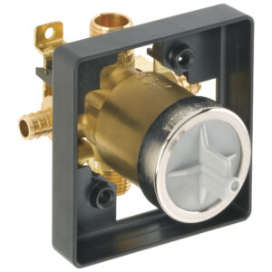 Delta® R10000-PX MultiChoice Tub or Shower Rough-In Valve, 1/2 in, PEX, Brass Body