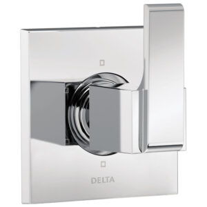 Delta® T11967 Ara 6-Setting 3-Port Diverter Trim, Polished Chrome