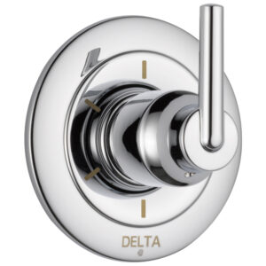 Delta® T11959 Trinsic 6-Setting 3-Port Diverter Trim, Polished Chrome
