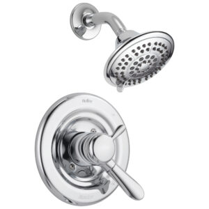 Delta® T17238 Monitor 17 Lahara Shower Trim, 1.75 gpm Shower, Polished Chrome
