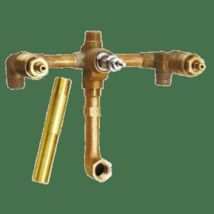 Waltec® 14WF144 Rough-In Valve, 1/2 in Inlet x 1/2 in Outlet, Brass Body
