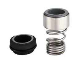 Goulds 10L38 Mechanical Seal, FKM Elastomers, Carbon Primary Ring, Silicon Carbide Mating Ring