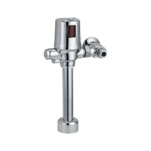 Delta® 81T201BTA Battery-Operated Toilet Flush Valve, Battery, 1.6 gph Flush Rate, Polished Chrome