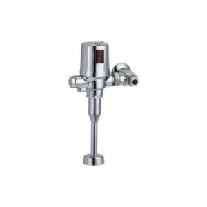 Delta® 81T231BTA Battery-Operated Urinal Flush Valve, Battery, 0.5 gph Flush Rate, Polished Chrome