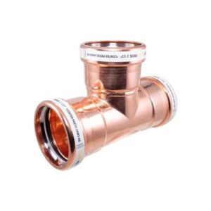 Apollo™ 10077761 811.XL Series Press-Fit Tee, 3 in, Press, Copper
