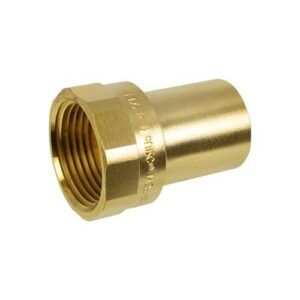 Apollo™ 10075762 803-2 Small Diameter Street Adapter, 1/2 in, FTG x FPT, Brass
