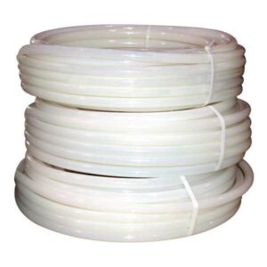 Uponor F1060500 AquaPEX® Coil Tubing, 1/2 in, 0.475 in ID x 5/8 in OD x 300 ft Coil, White, PEX-A