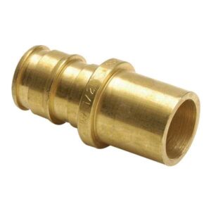 Uponor LF4507575 ProPEX® Sweat Adapter, 3/4 in, F1960 Cold-Expansion PEX x MSWT, Lead-Free Brass