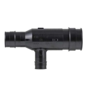 Uponor Q4751511 ProPEX® Reducing Tee, 1-1/2 x 1 x 1 in, F1960 Cold-Expansion PEX, Engineered Polymer