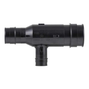 Uponor Q4751557 ProPEX® Reducing Tee, 1-1/2 x 1-1/2 x 3/4 in, F1960 Cold-Expansion PEX, Engineered Polymer