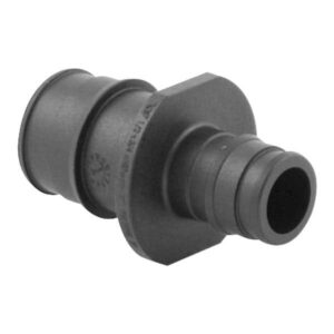 Uponor Q4775075 ProPEX® Reducing Coupling, 3/4 x 1/2 in, F1960 Cold-Expansion PEX, Engineered Polymer