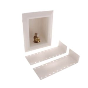 Uponor LF5955025 ProPEX® Ice Maker Box with Support Brackets, 1/2 x 1/4 in, F1960 Cold-Expansion PEX x Compression