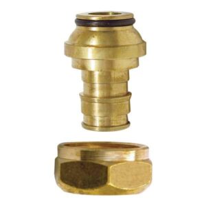Uponor Q4020625 ProPEX® Fitting Assembly, 5/8 in, F1960 Cold-Expansion PEX x R20 Thread, Brass