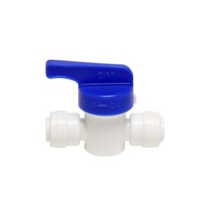 Boshart Industries PQCSVS-04 Plastic Quick Connect Straight Supply Valve, For use with 1/4 in Tube OD, Acetal