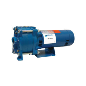 Goulds HSJ07N HSJ Convertible 2-Stage Jet Pump Unit, 18.5 gpm, 1-1/4 in NPT Inlet 1 in NPT Outlet, 1 Phase, 3/4 hp, Cast Iron