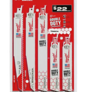 Milwaukee® 49-22-3305 Demolition Blade Set, 5 Pieces, Bi-Metal