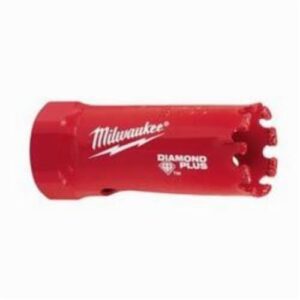 Milwaukee® 49-56-5605 Diamond Straight Pitch Hole Saw, 7/8 in Dia, 1-1/2 in D Cutting
