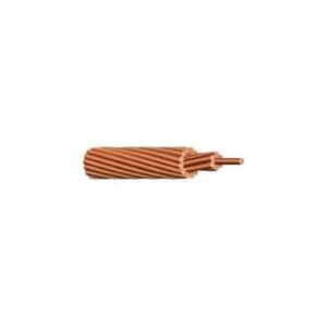 Anixter 1B-0607 Bare Copper, 1 Conductor 6 AWG Conductor Stranded Conductor, 50 ft L