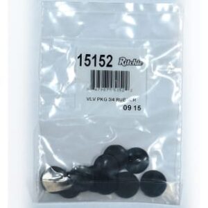 Ritchie 15152 Valve Rubber, 3/4 in, Black