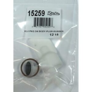 Ritchie 15259 Valve Package (Body, Plunger, Gasket, Rubber), 3/4 in