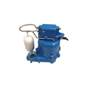 Goulds GSP0311 GSP Sump and Effluent Pump, 43 gpm Max Flow, Automatic, 22 ft Max Head, 115 V, 1 Phase, Cast Iron