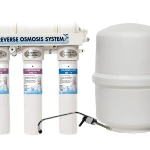 Hydrotech® 20010023 Aqua Flo 475 PRO Water RO System, 1/4 Turn Quick Connect, 75 gpd, 14-1/2 in H, Coconut Carbon Filter, 40 to 100 deg F