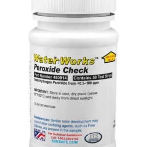 Sensafe 480014 WaterWorks Peroxide Test Kit, Bottle Container