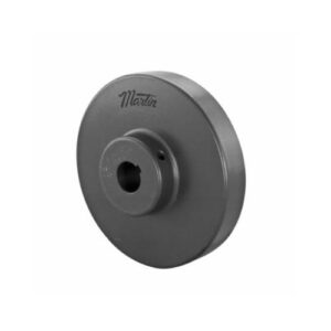 Martin 100814268 1/2 QUADRA-FLEX® Bored-to-Size Type J Coupling Flange, 3 Coupling, 1/2 in Dia Bore, 2 in L x Through Bore, 1-1/4 in Dia Hub, Steel