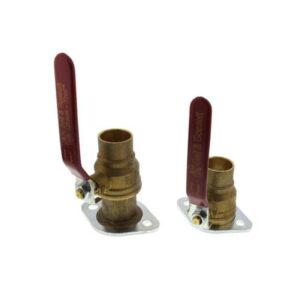 Bell & Gossett 101238LF Check-Trol Isolation Flow Control Flange, 1-1/4 in, 150 psi, Brass Body