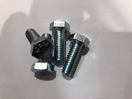 Goulds 13K252 Hex Head Screw, Steel, 4 pk