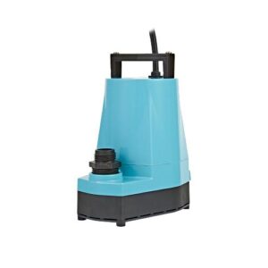 Little Giant® 505723 5MSPR 5 Series Utility Pump, 250 gph Flow Rate, 1 in FNPT Outlet, 1 Phase, 1/6 hp, Cast Aluminum