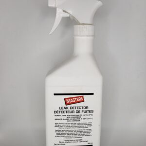 Masters® LD059 Leak Detector, 59 mL Spray Bottle, Liquid Form, Clear