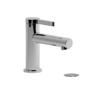 RiobelPRO® COS01C Conik™ Single-Hole Lavatory Faucet, 1.2 gpm, 3-1/8 in H x Spout, 1 Handle, Push Drain, 1 Faucet Hole, Chrome