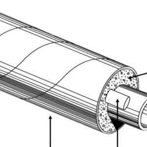 Approved Vendor 07-TYP2-1.25X2 Styrofoam Insulation, 1-1/4 in Heat-Trace Grooves, 2 in x 4 ft