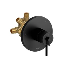 RiobelPRO® TCO95BK Conik™ 3-Way Valve Trim, 6.3 gpm Valve, Black