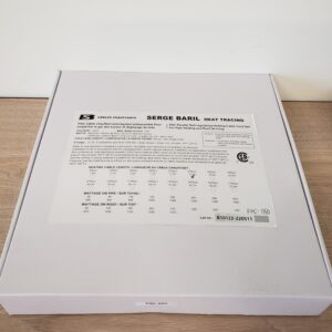 SERGE BARIL PAC-6/10-050 Heat Tracing Cable, 120V, 50 ft