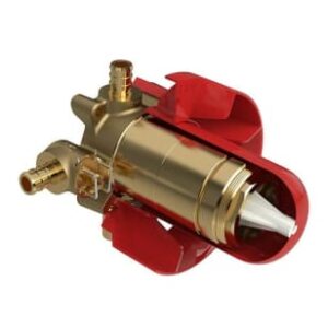 RiobelPRO® R95-SPEX Thermostatic & Pressure-Balance Rough-In Valve, 1/2 in, PEX, 3 Ways