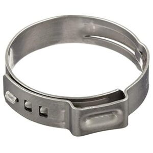 Oetiker® OT_706R27-1 Stepless Ear Clamp, 3/4 in, Stainless Steel, Silver