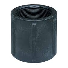 Norwesco® 80207 Pipe Coupling, 3/4 x 1/2 in, SCH 40, Polypropylene