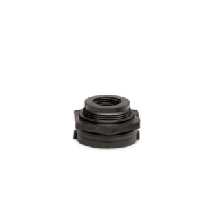 Norwesco® 60427 Bulkhead Fitting, 1 in, FNPT, Polypropylene