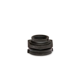 Norwesco® 60403 Bulkhead Fitting, 1-1/4 in, FNPT, Polypropylene