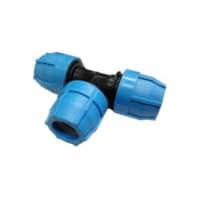 Cepex 21898 Tee, 2 x 1-1/2 in, IPS Compression, Polypropylene