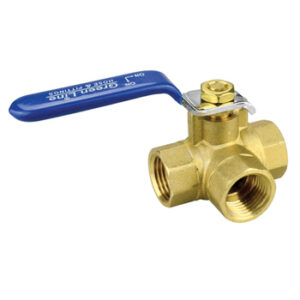Green Line V203-050 V200 Ball Valve, 1/2 in, Two Position, Female Pipe, Brass Body